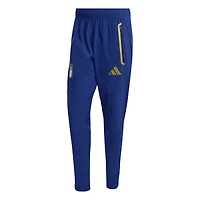 Pantalon de voyage adidas Tiro bleu pour homme, équipe nationale d'Italie, FIFA x Coupe du Monde 2026