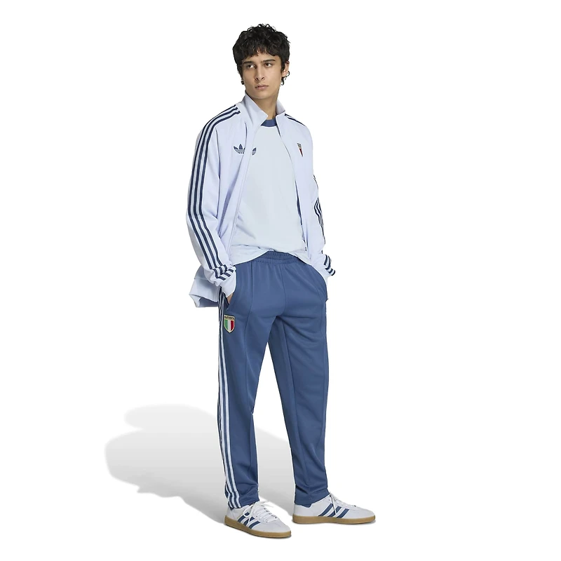 Pantalon de survêtement adidas Originals bleu pour homme, équipe nationale d'Italie
