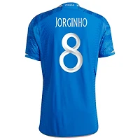 Men's adidas Jorginho Blue Italy National Team 2023/24 Home