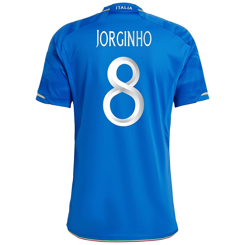Men's adidas Jorginho Blue Italy National Team 2023/24 Home