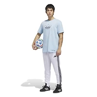 Maillot extérieur adidas bleu clair pour homme, équipe nationale d'Italie 2026, avec crochet