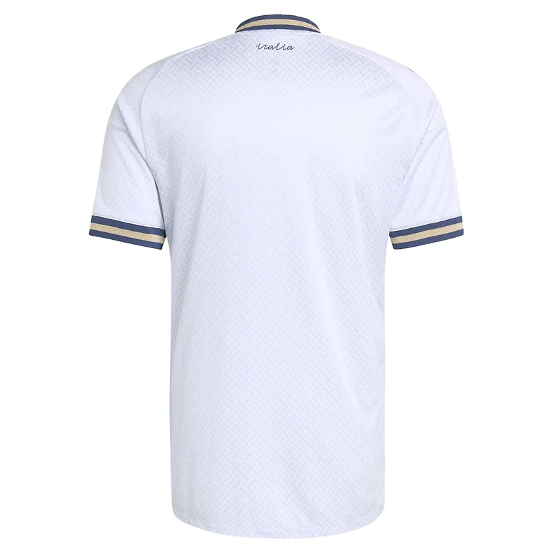 Maillot authentique extérieur adidas bleu clair pour homme de l'équipe nationale d'Italie 2026