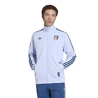 Men's adidas Light Blue Italy National Team Originals Full-Zip Track Jacket