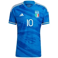 Men's adidas Lorenzo Insigne Blue Italy National Team 2023/24 Home - Authentic Player Jersey