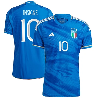 Men's adidas Lorenzo Insigne Blue Italy National Team 2023/24 Home - Authentic Player Jersey