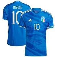 Men's adidas Lorenzo Insigne Blue Italy National Team 2023/24 Home - Authentic Player Jersey