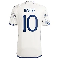 Homme adidas Lorenzo Insigne Blanc Italie Équipe Nationale 2023/24 Extérieur - Maillot Replica Player