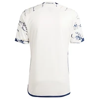 Maillot réplique blanc adidas de l'équipe nationale d'Italie pour homme, saison extérieure 2023/24