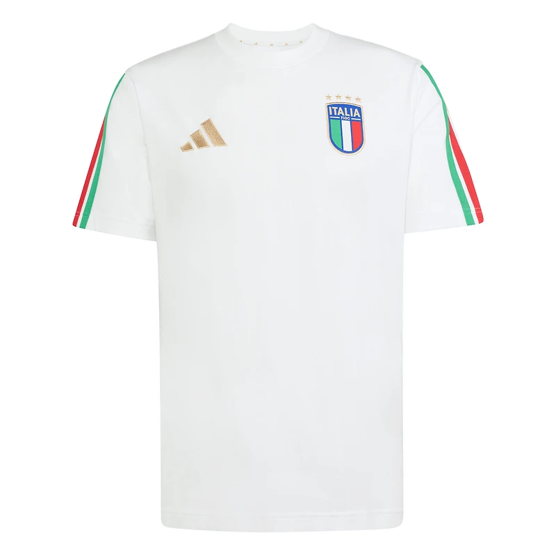 Men's adidas White Italy National Team FIFA x World Cup Alphaskin T-Shirt
