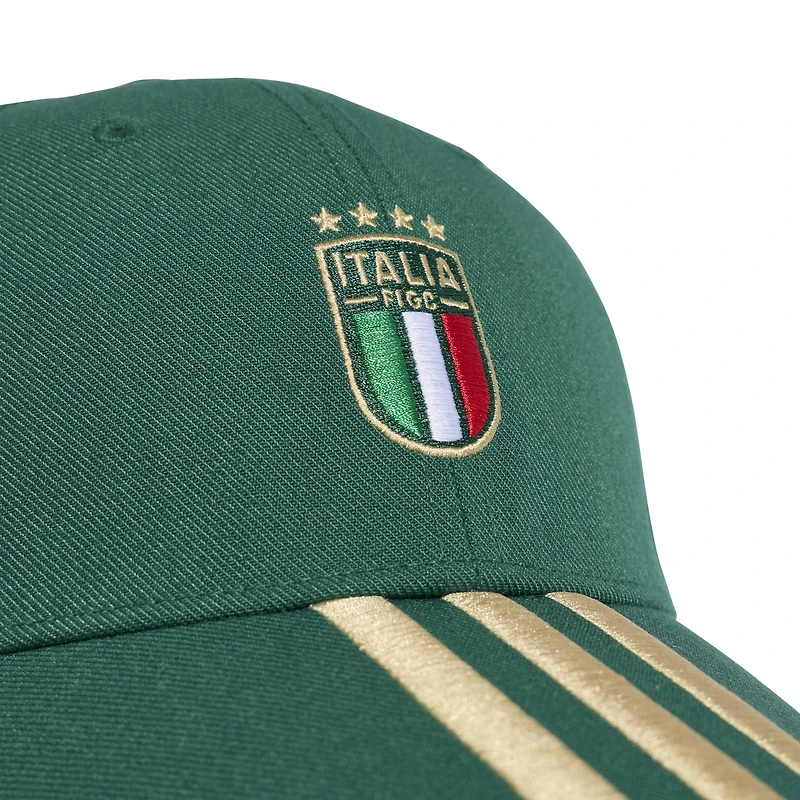 Casquette unisexe adidas verte de l'équipe nationale d'Italie FIFA x Coupe du Monde