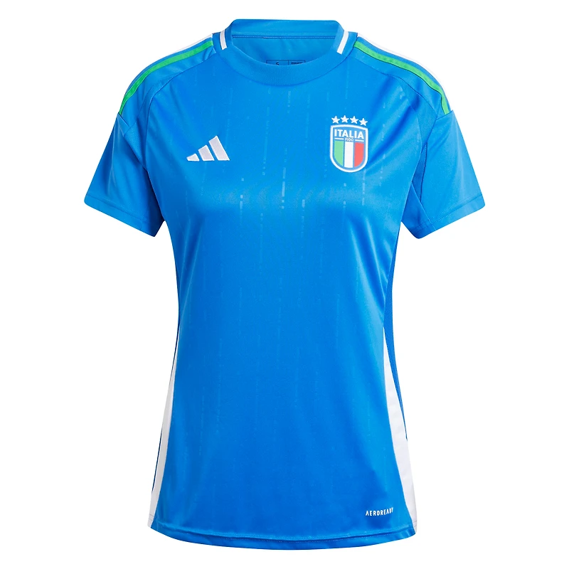 Women's adidas  Blue Italy National Team 2024 Home Replica Jersey