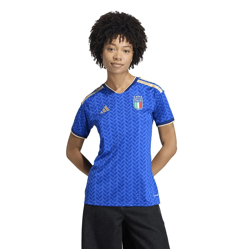 Women's adidas  Blue Italy National Team 2026 Home Replica Jersey
