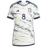 Women's adidas Jorginho White Italy National Team 2023 Away - Replica Player Jersey