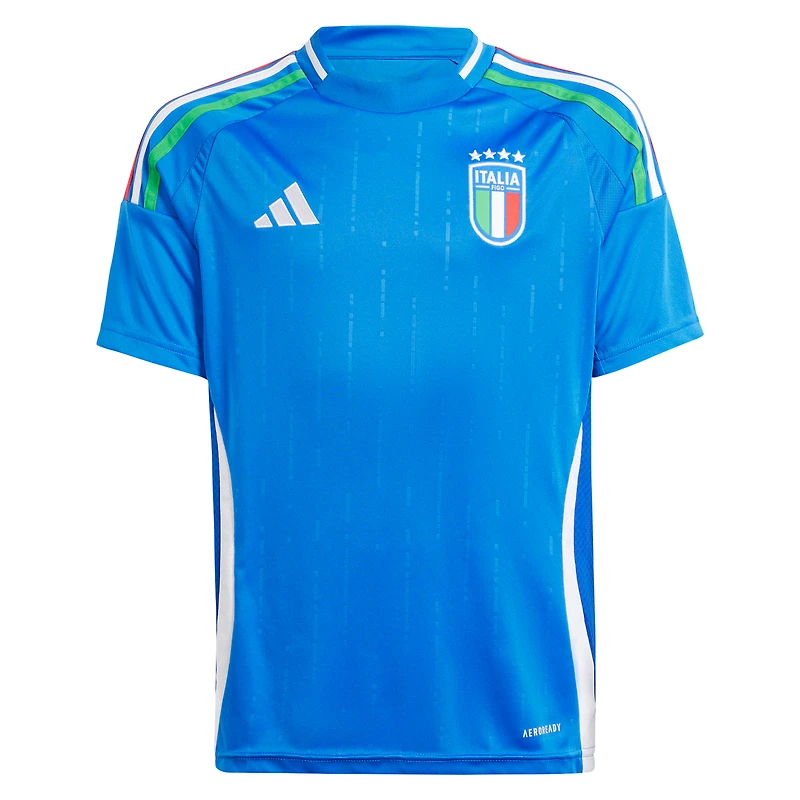 Youth adidas  Blue Italy National Team 2024 Home Replica Jersey