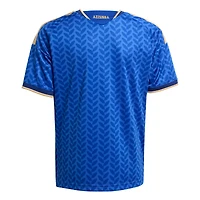 Maillot domicile réplique adidas bleu de l'équipe nationale d'Italie pour jeunes, FIFA x Coupe du Monde 2026