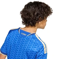 Youth adidas  Blue Italy National Team FIFA x World Cup 2026 Home Replica Jersey