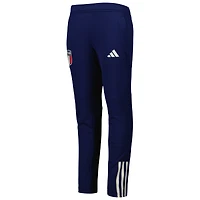 Pantalon d'entraînement de l'équipe nationale d'Italie adidas bleu pour enfant
