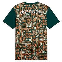 Men's Puma Green Ivory Coast National Team 2025 Pre-Match Jersey