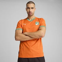 Men's Puma Orange Ivory Coast National Team 2025 Home Replica Jersey