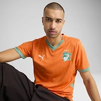 Men's Puma Orange Ivory Coast National Team 2025 Home Replica Jersey