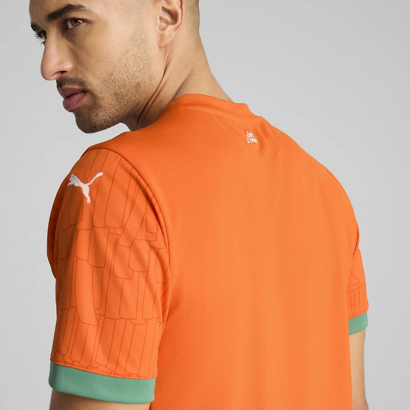 Maillot réplique Puma Orange Équipe nationale de Côte d'Ivoire domicile 2025 pour homme