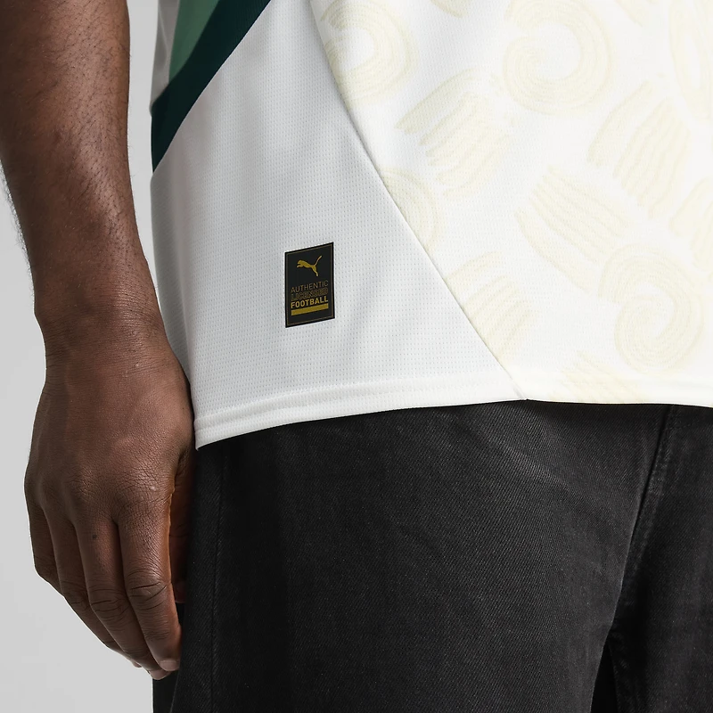 Men's Puma White Ivory Coast National Team 2025 Away Replica Jersey