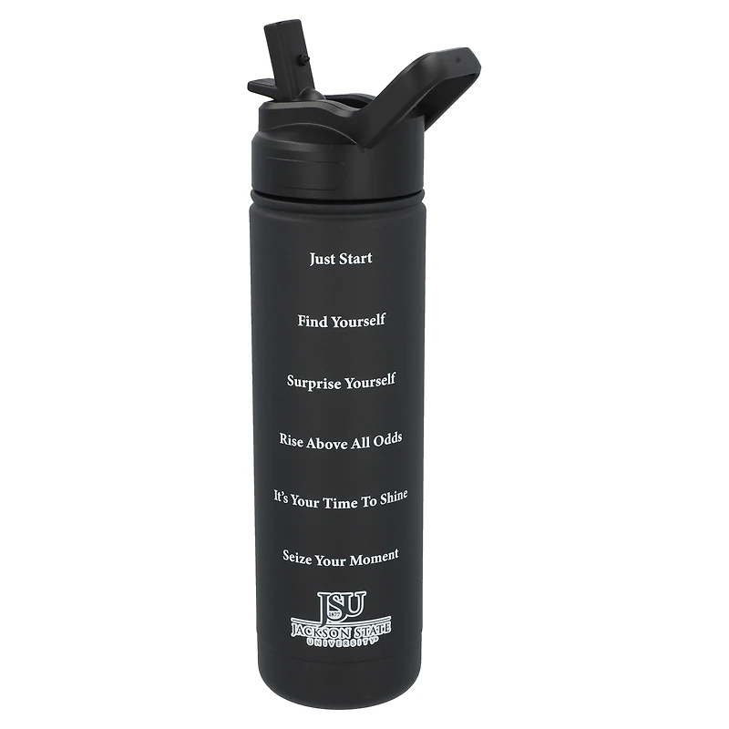 Bouteille BLACC Jackson State Tigers 25oz. Bouteille d'eau en acier inoxydable