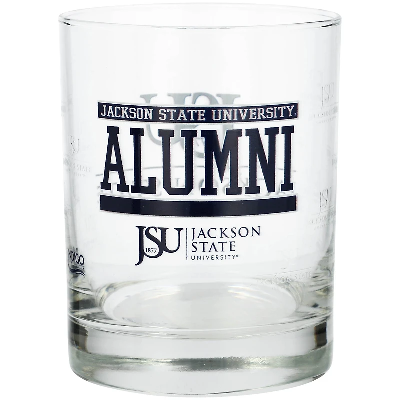 Jackson State Tigers 14oz. Verre à roches d'anciens élèves
