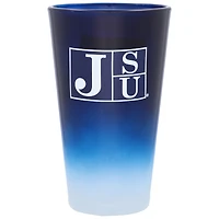 Tigres de l'État de Jackson 16oz. Verre à pinte ombré