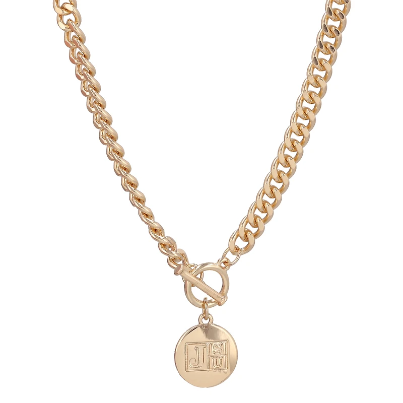 Jackson State Tigers Ramsey Gold Necklace