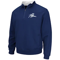 Men's Colosseum Royal Jackson State Tigers Tortugas Quarter-Zip Sweatshirt