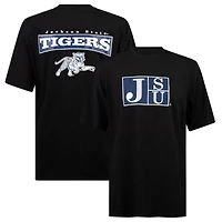 T-shirt FISLL noir avec applique des Jackson State Tigers pour hommes