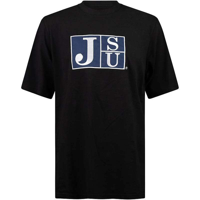 T-shirt FISLL noir avec applique des Jackson State Tigers pour hommes