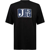 T-shirt FISLL noir avec applique des Jackson State Tigers pour hommes