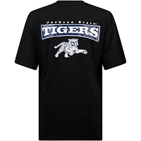 T-shirt FISLL noir avec applique des Jackson State Tigers pour hommes