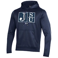 Sweat à capuche en polaire bleu marine Jackson State Tigers Team All Day pour homme Under Armour