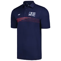 Under Armour pour homme - T-shirt bleu marine Jackson State Tigers et polo à rayures vertes