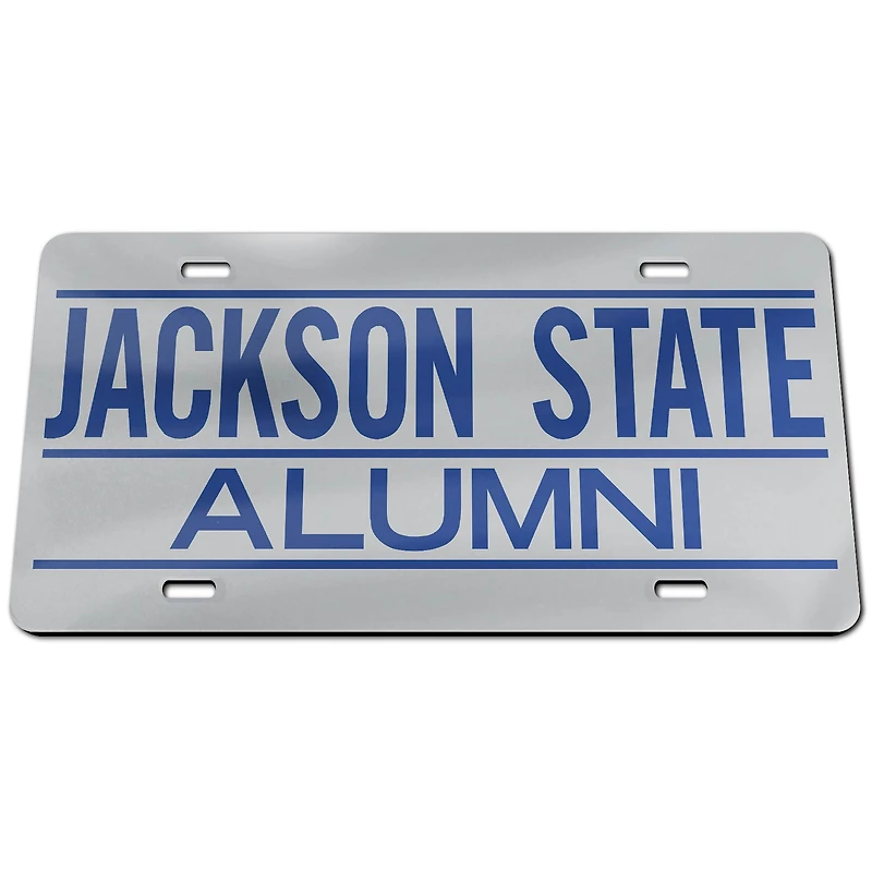 Plaque d'immatriculation WinCraft Jackson State Tigers Alumni Classic