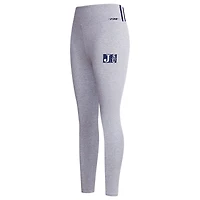 Legging en jersey classique à 3 coups Jackson State Tigers gris chiné pour femme