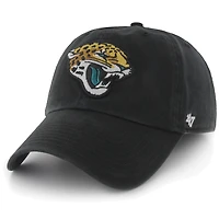 '47 Brand Jacksonville Jaguars New Logo Clean-Up Adjustable Slouch Hat - Black