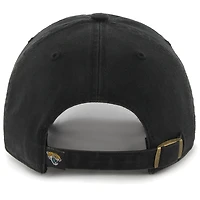 '47 Brand Jacksonville Jaguars New Logo Clean-Up Adjustable Slouch Hat - Black