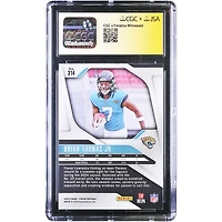 Carte de recrue autographiée de Brian Thomas Jr. (Jaguars de Jacksonville), Panini Prizm 2024 n° 314, authentifiée CGC (9/10).