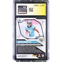 Brian Thomas Jr. Jacksonville Jaguars Autographed 2024 Panini Prizm #314 CGC Fanatics Witnessed Authenticated 10/10 Rookie Card