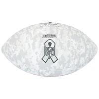 Ballon de football Wilson autographié par Brian Thomas Jr. Jacksonville Jaguars en hommage au service 2024