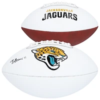 Brian Thomas Jr. Jacksonville Jaguars Autographed Franklin White Panel Football
