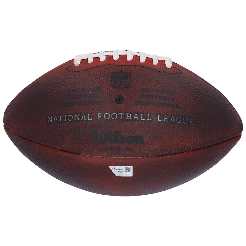 Ballon de football dédicacé par Brian Thomas Jr. des Jaguars de Jacksonville contre les Titans du Tennessee le 29 décembre 2024, avec plusieurs inscriptions - n° 36