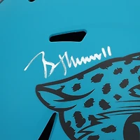 Casque Riddell Rave Speed ​​autographié par Brian Thomas Jr. Jacksonville Jaguars