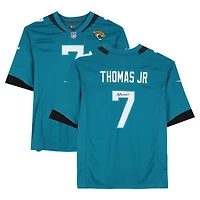 Brian Thomas Jr. Jacksonville Jaguars Autographed Teal Nike Game Jersey
