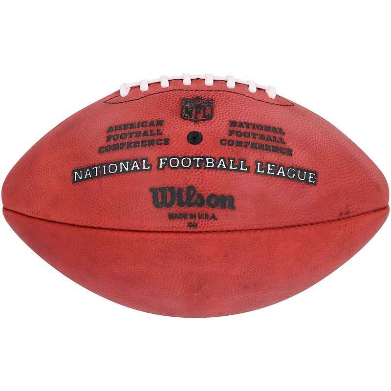 Ballon de football Wilson Duke en couleur autographié par Brian Thomas Jr. Jacksonville Jaguars
