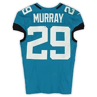 Maillot Nike turquoise n° 29 porté par Eric Murray (Jaguars de Jacksonville) lors du match contre les Seahawks de Seattle le 12 octobre 2025